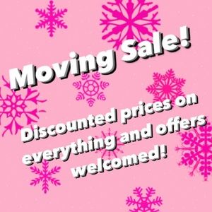 MOVING SALE!! Discounted prices on everything and offers welcomed!! Christmas!